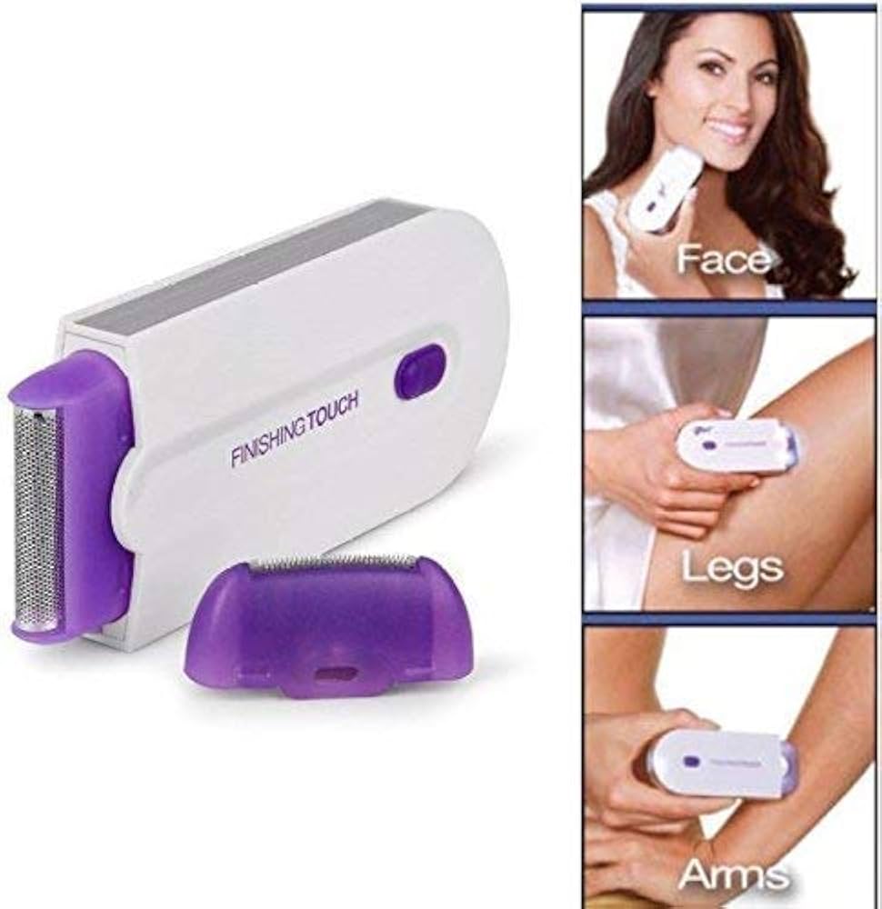 Finishing Touch Yes Hair Remover Rechargeable Painless Facial And Body Hair Remover Rotary Electric Shaver For Women