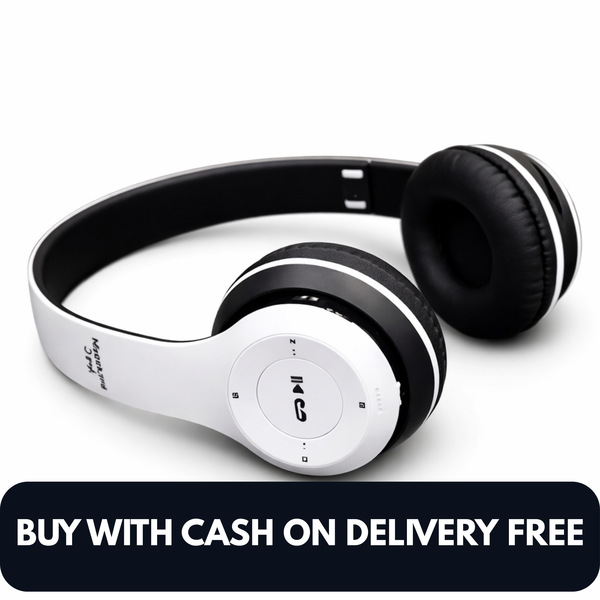 P47 On Ear Wireless Headphones Dynamic Plastic Mobile Phone Earphone with Volume Control / With Microphone / Noice-isolating Headset