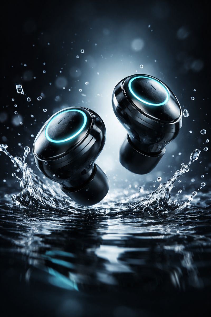 M25 Wireless Earbuds – LED Display | Touch Control | Long-Lasting Performance